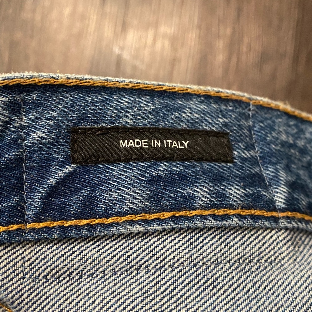 R13 Washed Blue Boyfriend Jeans. NWT - Picture 11 of 13